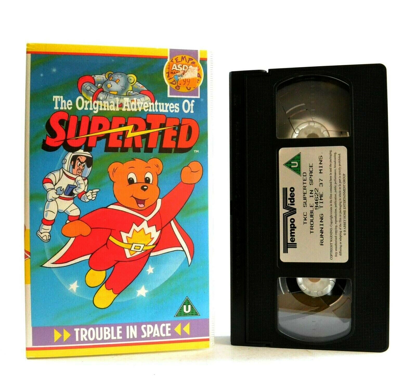 The Original Adventures Of SuperTed, Trouble In Space, Animated, Kids ...