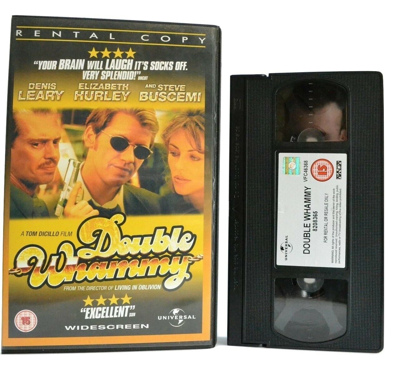 Double Whammy Comedy 2001 Large Box Ex Rental E.Hurley S