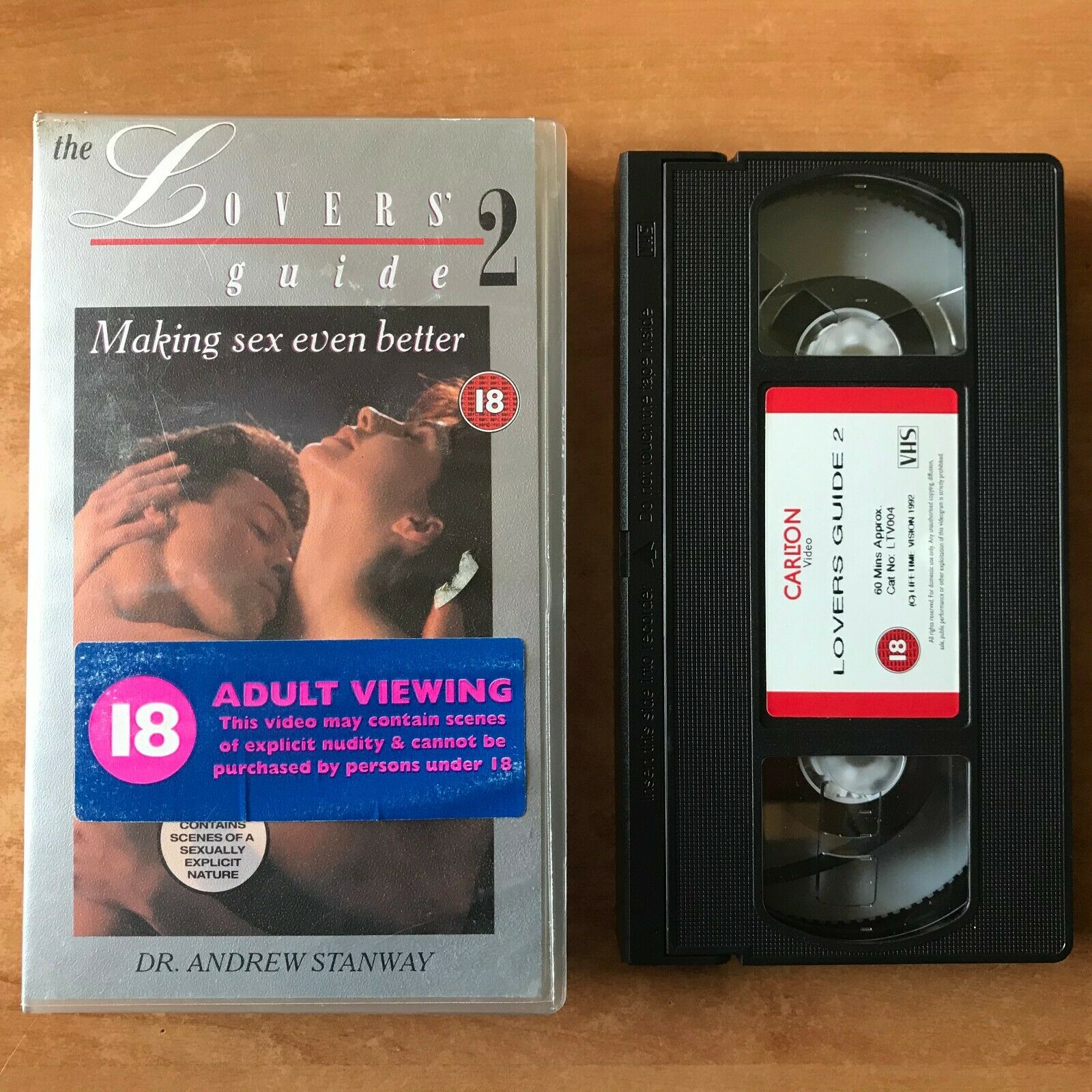 The Lovers Guide 2; Dr. Andrew Stanway Time, 60mins, Educational, Pal VHS –  Golden Class Movies LTD