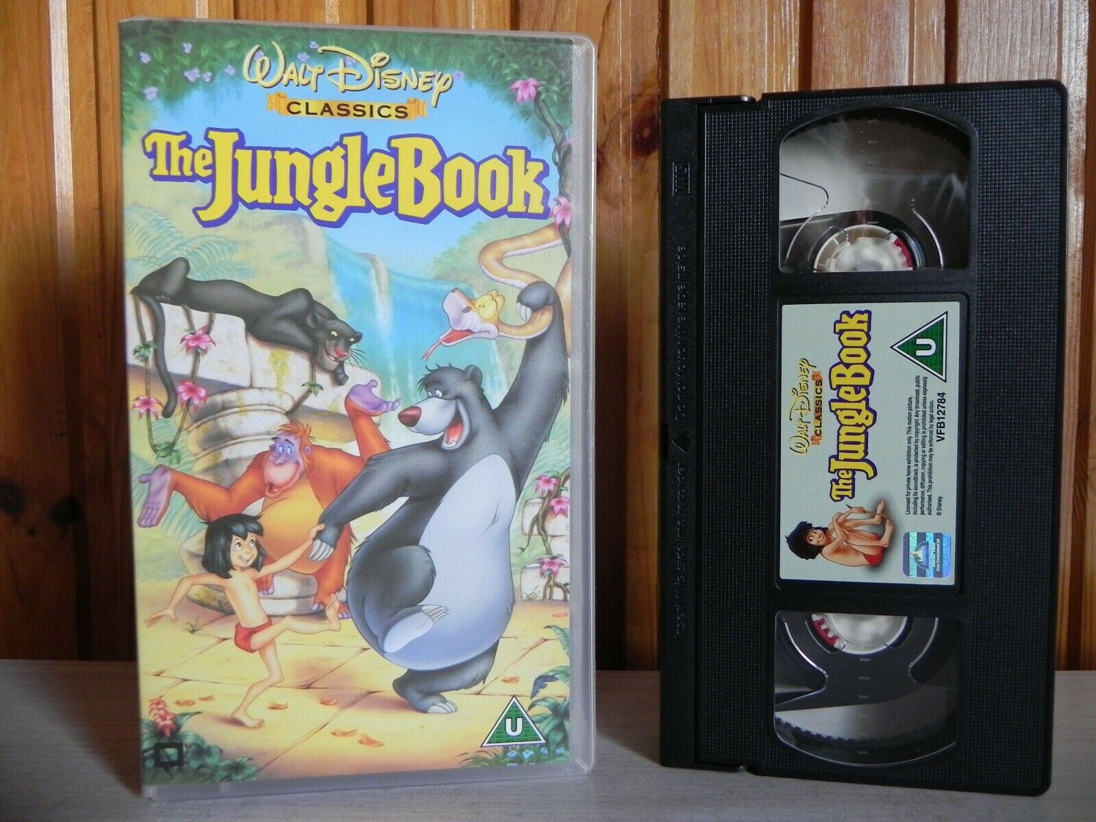 The Jungle Book Walt Disney Classic Adventure Fun Colourful World Vhs Golden Class Movies Ltd 
