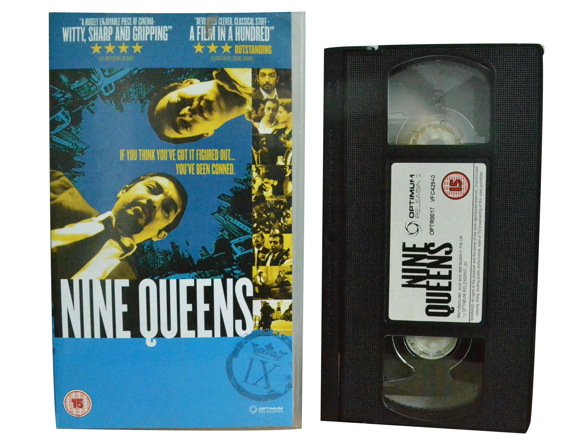 Nine Queens - Ricardo Darín - Optimum Releasing - Vintage - Pal 