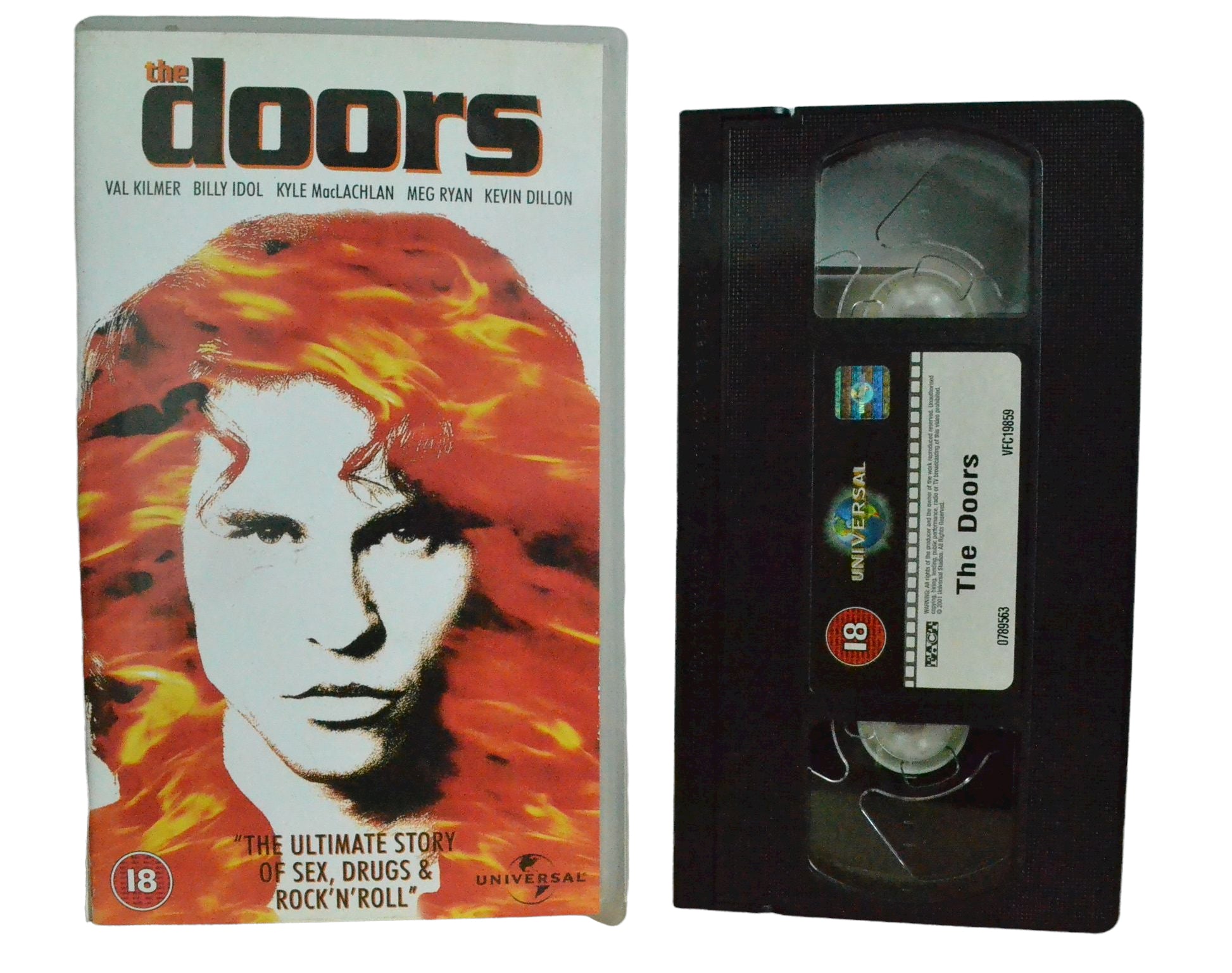 The Doors - Val Kilmer - 4Front Video - Musical - Pal VHS 044007895634 –  Golden Class Movies LTD