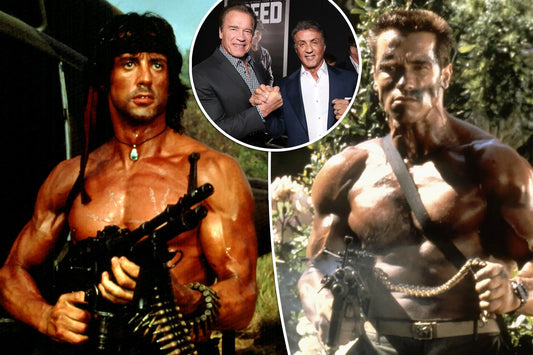 Sly vs. Arnie: The Ultimate 80s and 90s Action Hero Showdown