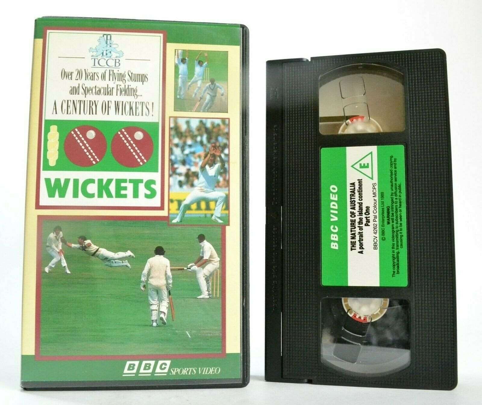 100 Wickets (BBC Video) - Cricket - (1971) Gillette Final - Ian Boon - Pal VHS-