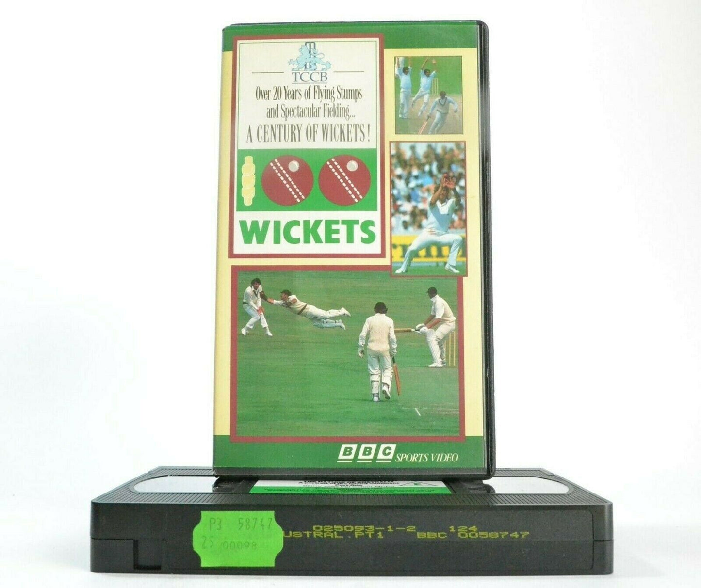 100 Wickets (BBC Video) - Cricket - (1971) Gillette Final - Ian Boon - Pal VHS-