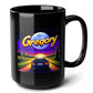 GREGORY Black Mug, (15oz) - unique name sake gifts for Gregory-15oz-