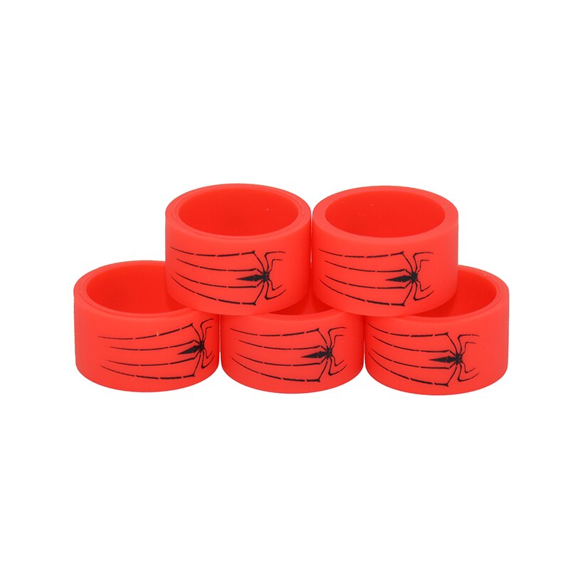 10pcs Hollywood Hero rubber Silicone vape band ring decorative and protective vape silicone band ring for your box mod or tank-