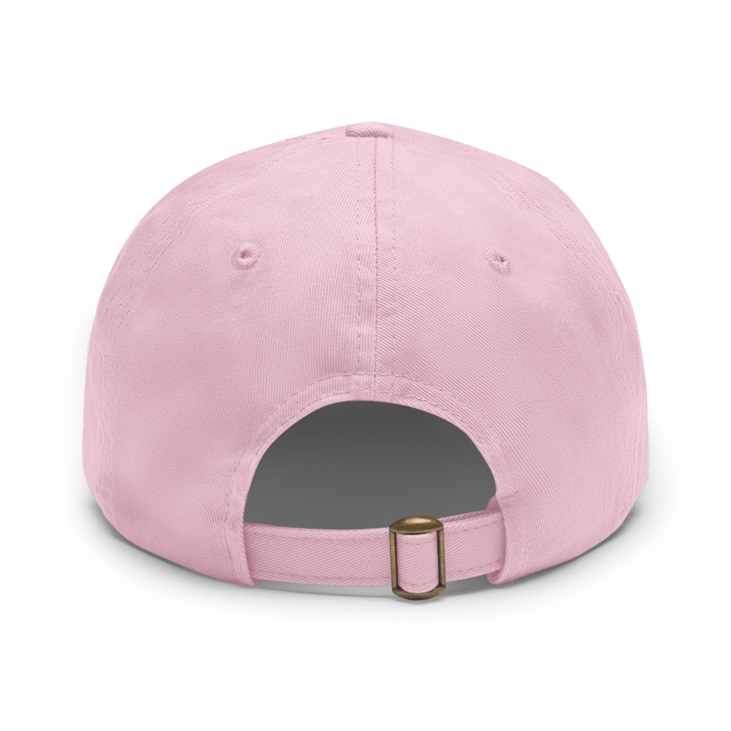 Dad Hat with Leather Patch (Rectangle)-