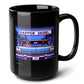 Dapper Dude Black Mug 15oz - great for stylish gamers-15oz-