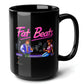 FAT-BEATS Black Mug, (15oz) - cool gifts for 90s slang lovers-15oz-