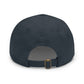 Dad Hat with Leather Patch (Rectangle)-