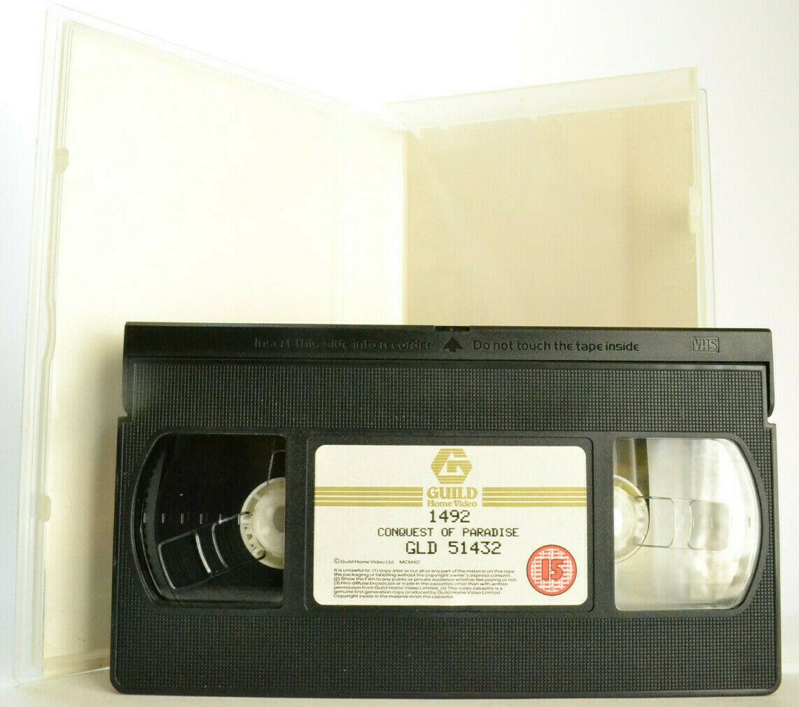 1492 Conquest Of Paradise: Christopher Columbus (Epic) - Action Adventure -VHS-