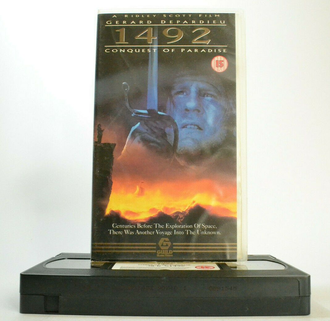 1492 Conquest Of Paradise: Christopher Columbus (Epic) - Action Adventure -VHS-