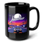 JONATHON Black Mug, (15oz) - unique presents for Jonathon-15oz-