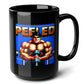 PEELED Black Mug (15oz) - christmas gifts for gym lover lovers-15oz-