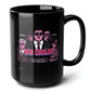 Big Cooler Black Mug (15oz) - gamer gifts for him-15oz-