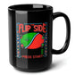 The Flip Side Black Mug (15oz) - gifts for a gamer-15oz-