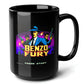 Benzo Fury Black Mug (15oz) - video game gifts-15oz-