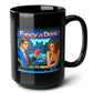 FANCY A DRINK Black Mug, (15oz) - gifts for retro fans who have everything-15oz-