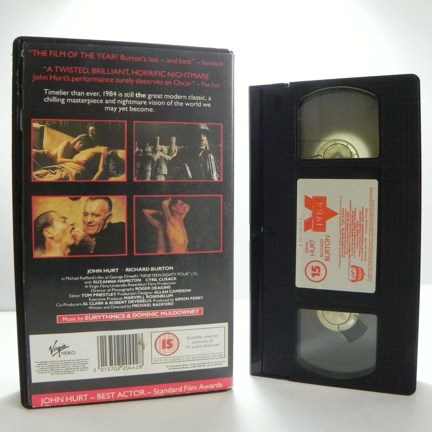 1984: By G.Orwell Classic Novel - Drama - Masterpiece - Richard Burton - Pal VHS-