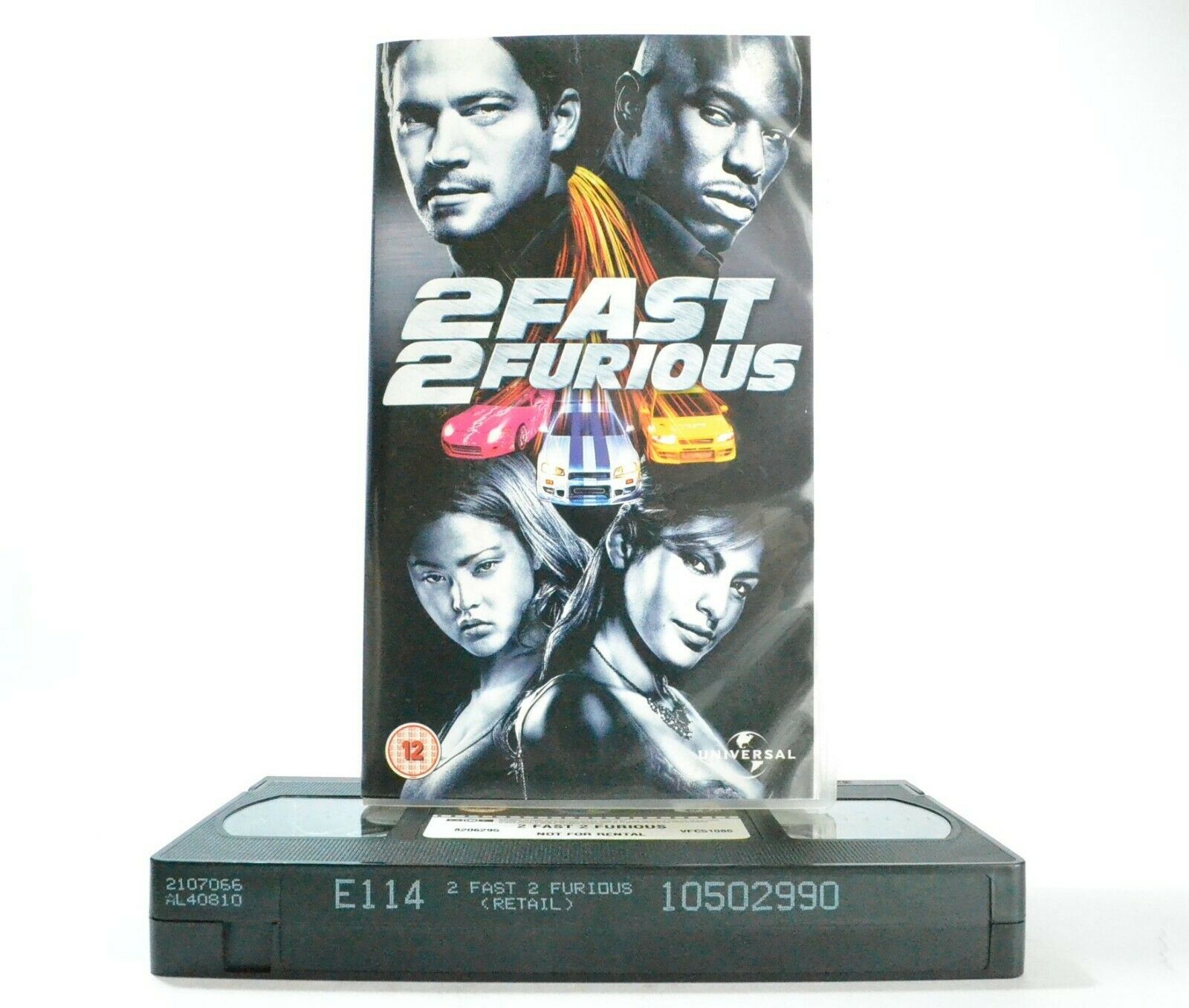 2 Fast 2 Furious - Action (2003) - Street-Racing Thrill Ride - Paul Walker - VHS-