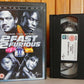 2 Fast 2 Furious - Paul Walker - Racer Action - Universal Rental Video - Pal VHS-