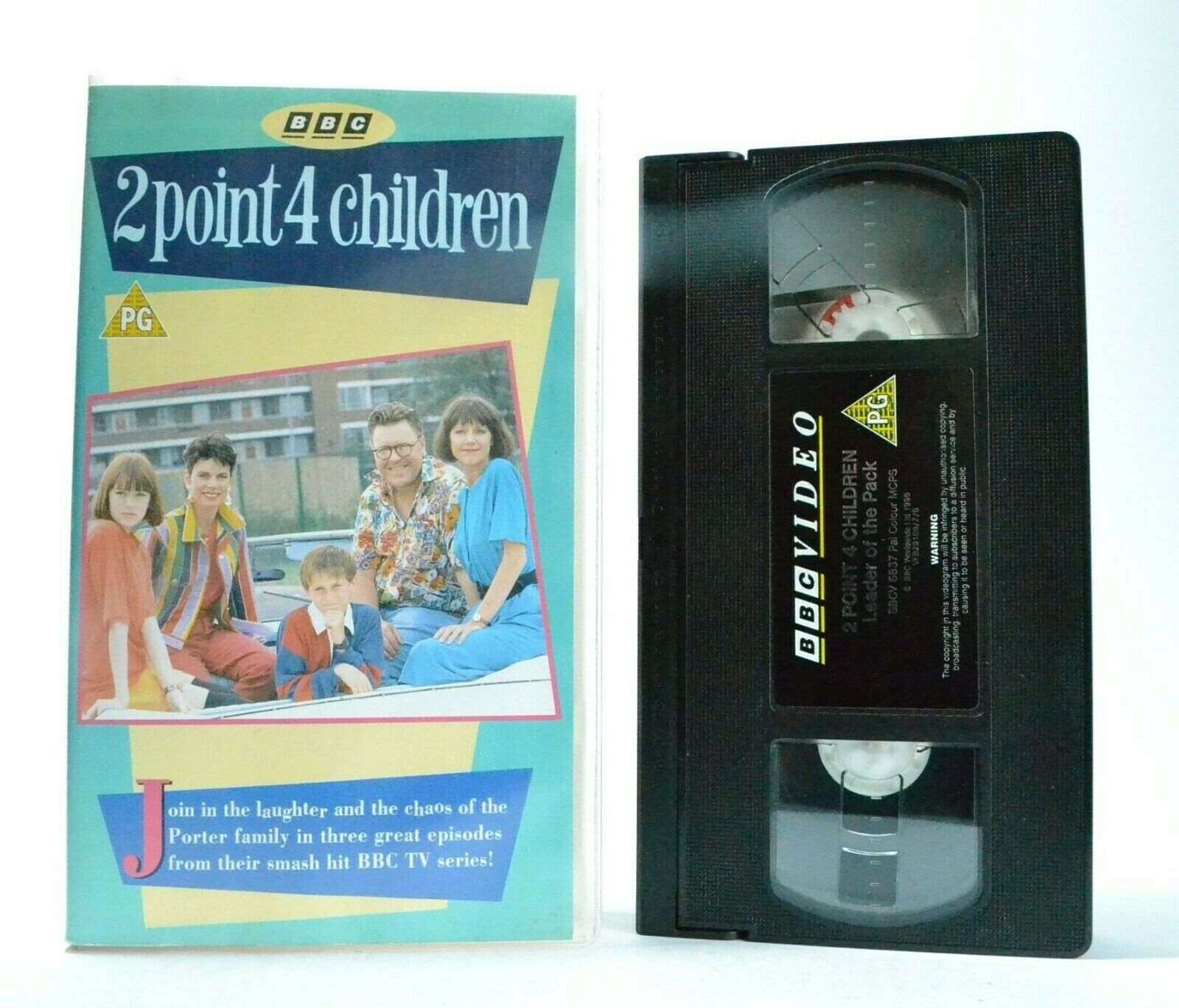 2 Point 4 Children: By Andrew Marshall - BBC Comedy Series - 3 Episodes - VHS-