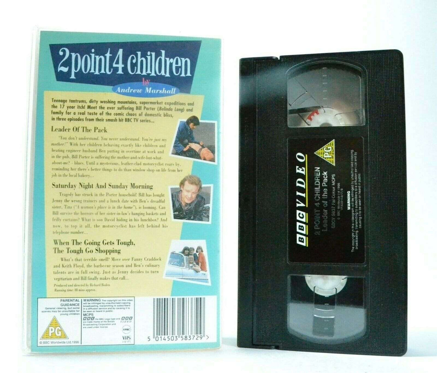 2 Point 4 Children: By Andrew Marshall - BBC Comedy Series - 3 Episodes - VHS-