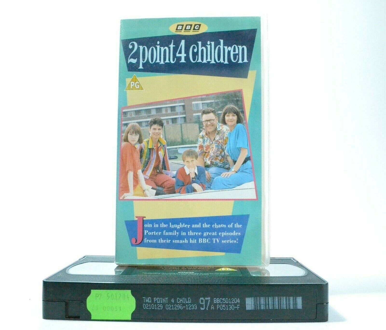 2 Point 4 Children: By Andrew Marshall - BBC Comedy Series - 3 Episodes - VHS-