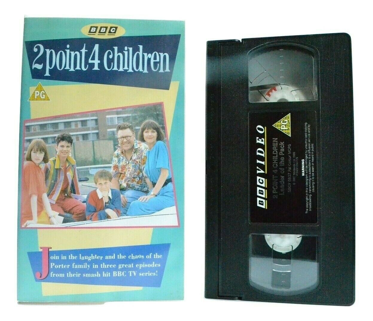 2 Point 4 Children: By Andrew Marshall - BBC Comedy Series - 3 Episodes - VHS-