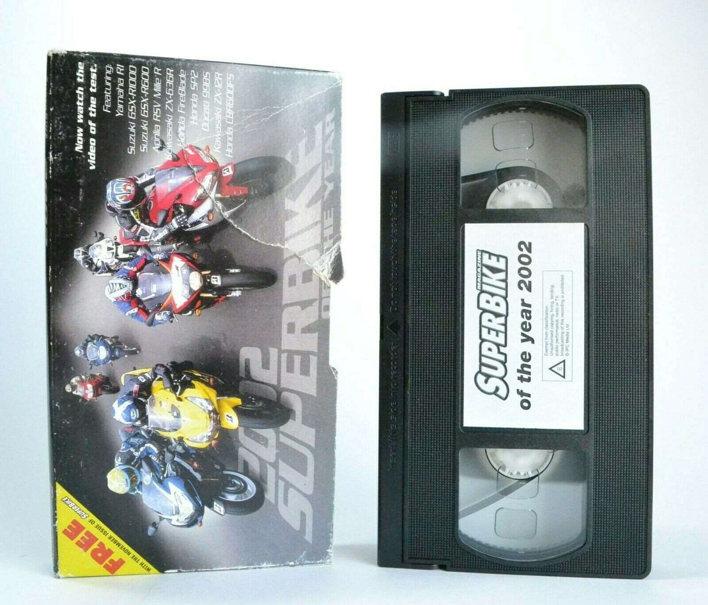 2002 Superbike Of The Year: Special Guest Paul Young - Motorcycling - Pal VHS-