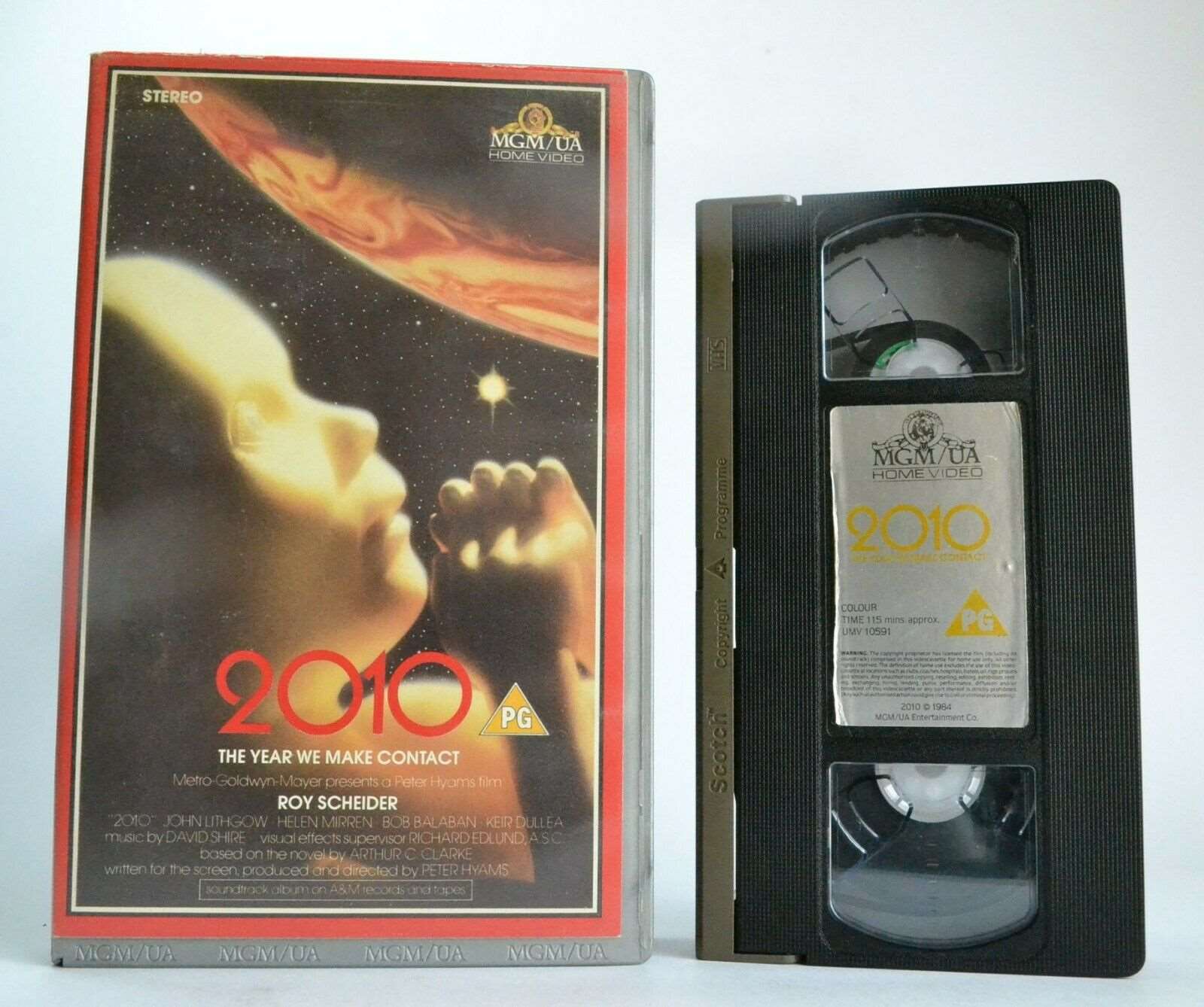 2010: U.S./Soviet Jupiter Expedition - Sci-Fi Adventure - Roy Scheider - Pal VHS-