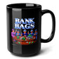 Bank Bags Black Mug (15oz) - video game lover gifts-15oz-