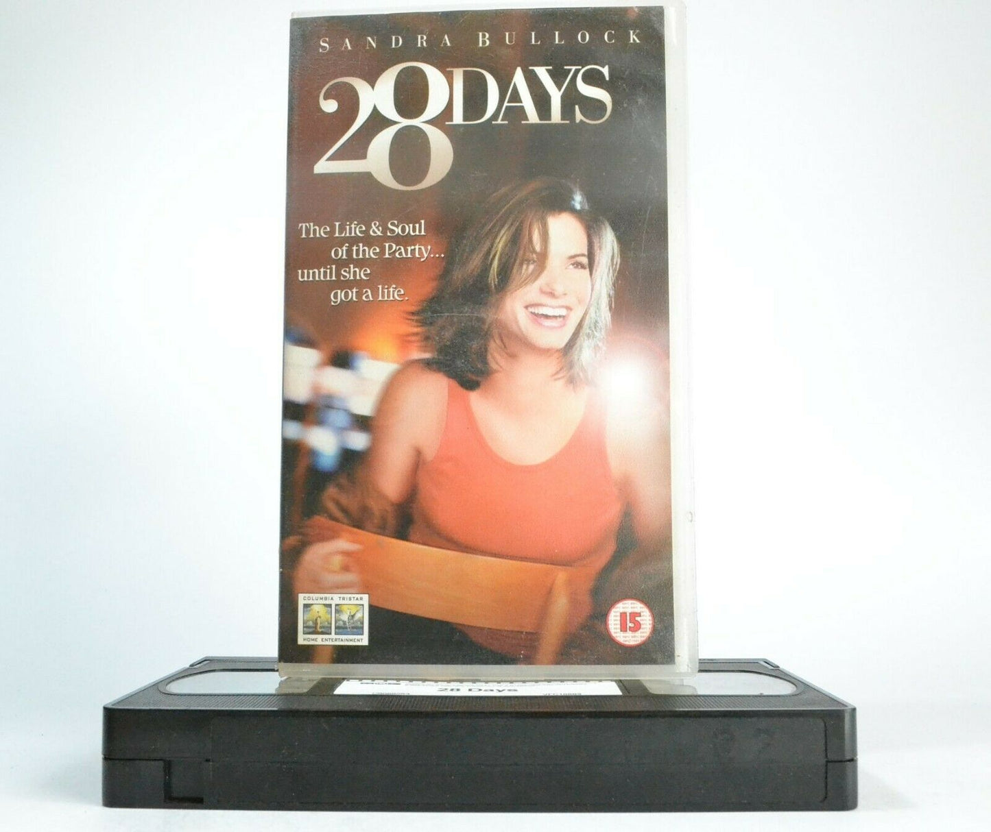 28 Days (2000): Alcoholism Rehabilitation - Drama Comedy - Sandra Bullock - VHS-