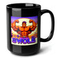 SWOLE Black Mug (15oz) - gifts for gym lover-15oz-