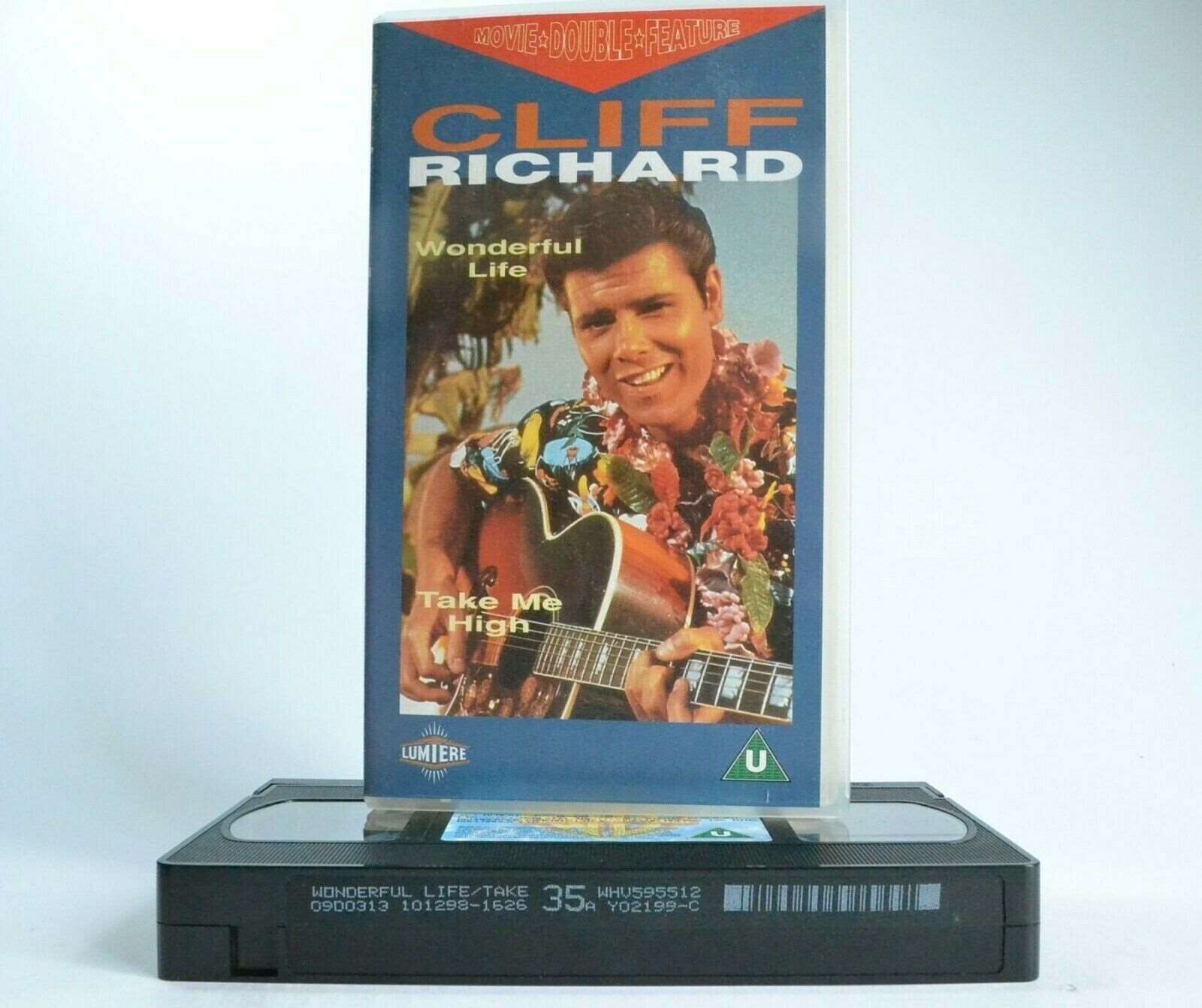 2x Cliff Richards: Wonderful Life/Take Me High - Musical - Exciting Songs - VHS-