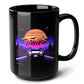 TRAVIS Black Mug, (15oz) - personalized gifts for Travis-15oz-