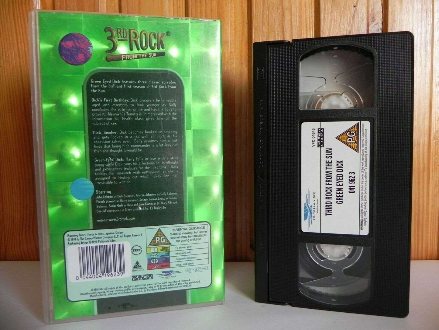 3rd Rock From The Sun - PolyGram Video - Tv Show - 3 Classic Episodes - Pal VHS-