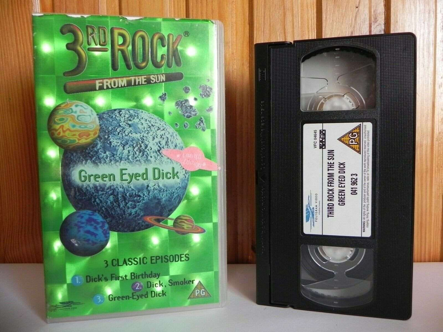 3rd Rock From The Sun - PolyGram Video - Tv Show - 3 Classic Episodes - Pal VHS-