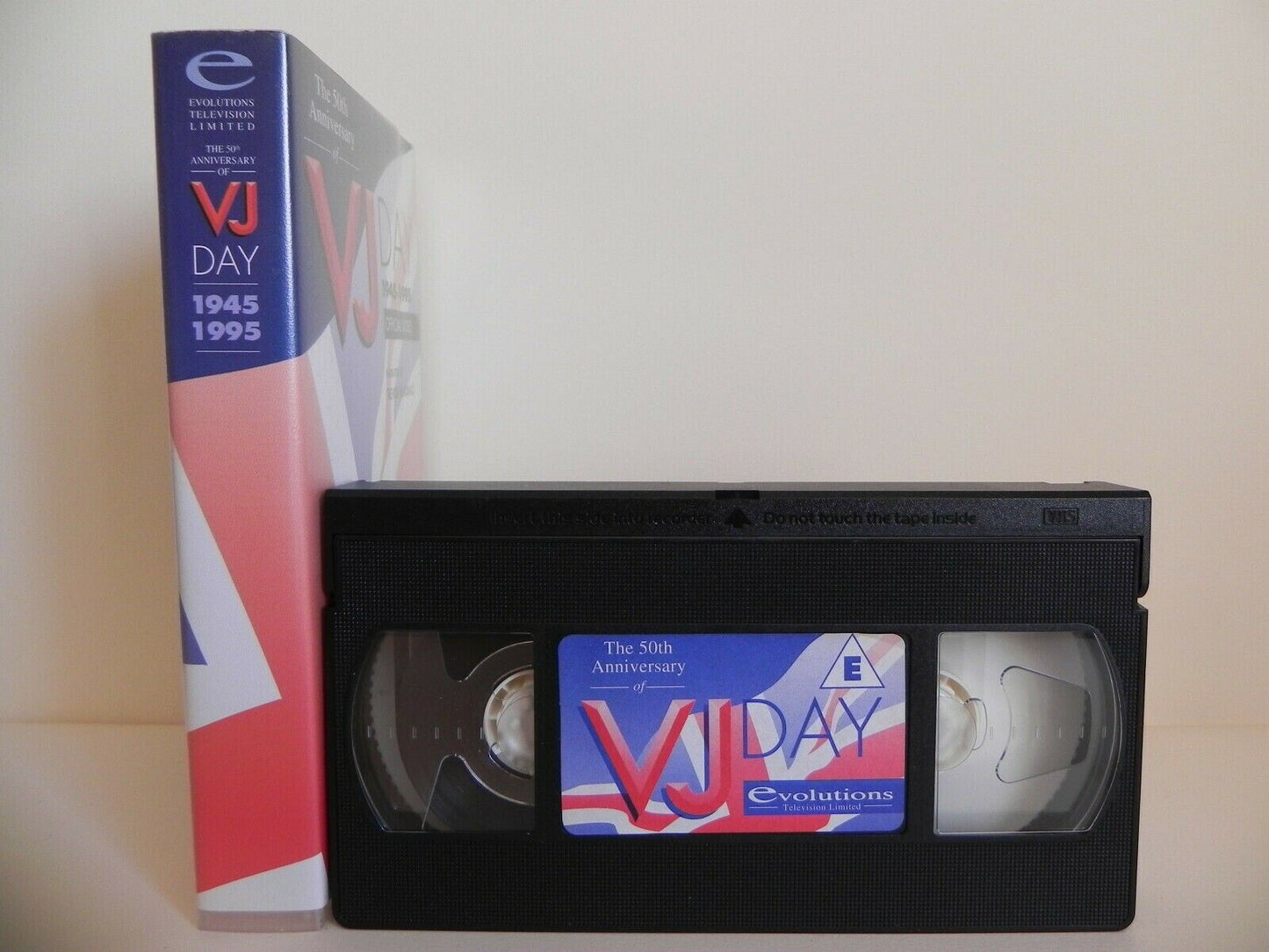 50th Anniversary Of VJ Day 1945-1995 - Official Video - Trevor McDonald - VHS-