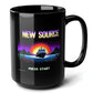 New Source Black Mug (15oz) - gifts for gamers who have everything-15oz-