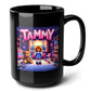 TAMMY Black Mug, (15oz) - special gifts for Tammy-15oz-