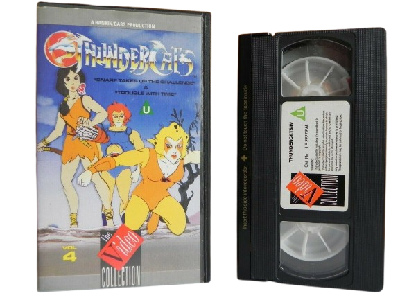 Thundercats - Vol.4 - Snarf Takes Up The Challenge - Trouble With Time - Pal VHS-