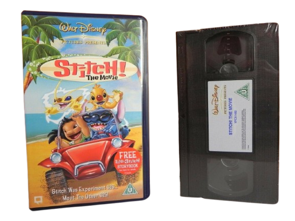 STITCH THE MOVIE - BRAND NEW - WALT DISNEY VIDEO - STILL SEALED - PAL VHS-