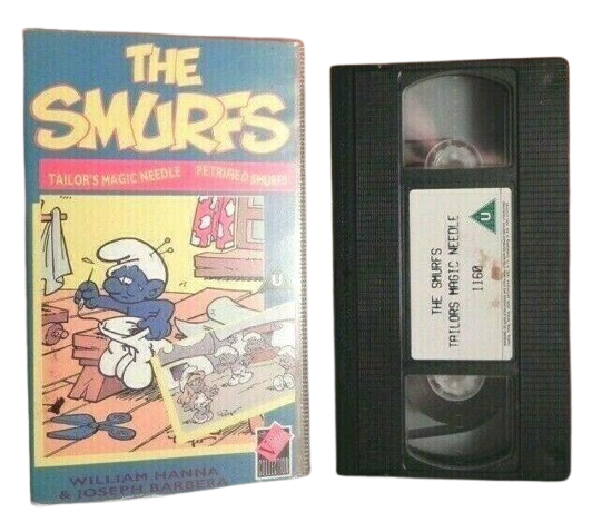 The Smurfs: Tailor's Magic Needle - Hanna-Barbera - Animated - Kids - Pal VHS-