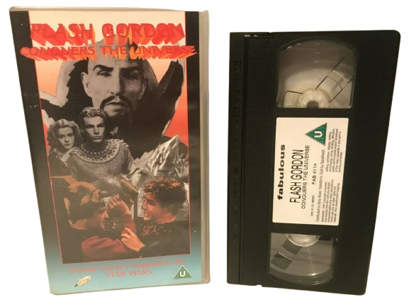 Flash Gordon Conquers The Universe: Cult Sci-Fi Action - Buster Crabbe - Pal VHS-