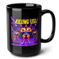 KILLING LEGS Black Mug (15oz) - presents for bodybuilders-15oz-