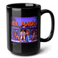 ILL MAGIC Black Mug, (15oz) - best gifts for 90s graphics lovers-15oz-