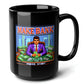 Make Bank Black Mug (15oz) - unique gamer gifts-15oz-