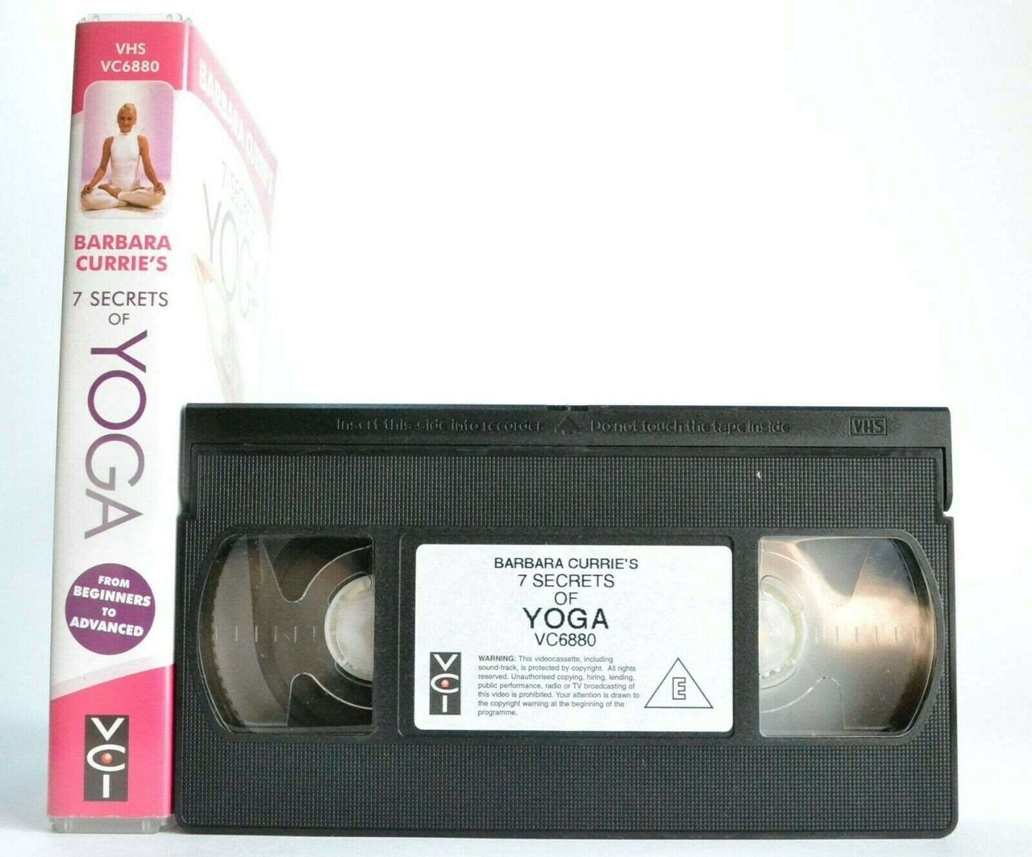 7 Secrets Of Yoga: By Barbara Currie - Power Stretch - Body Transformation - VHS-